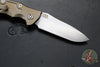 Hinderer Eklipse 3.5"- AUTOMATIC- Spearpoint Blade- Stonewash Bronze Finished Titanium- Stonewash Finished S45VN Blade