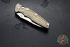 Hinderer Eklipse 3.5"- AUTOMATIC- Spearpoint Blade- Stonewash Bronze Finished Titanium- Stonewash Finished S45VN Blade