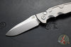 Hinderer Eklipse 3.5"- AUTOMATIC- Spearpoint Blade- Stonewash Finished Titanium- Stonewash Finished S45VN Blade