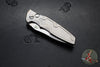 Hinderer Eklipse 3.5"- AUTOMATIC- Spearpoint Blade- Stonewash Finished Titanium- Stonewash Finished S45VN Blade