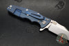 Hinderer Eklipse 3.5"- Bowie Edge- Battle Blue Ti And Various G-10 Handles- Stonewash S45VN Blade