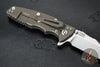 Hinderer Eklipse 3.5"- Bowie Edge- Battle Bronze Ti And Various G-10 Handle- Stonewash S45VN Blade