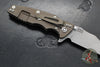 Hinderer Eklipse 3.5"- Bowie Edge- Battle Bronze Ti And Various G-10 Handles- Working Finish S45VN Blade