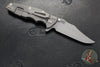 Hinderer Eklipse 3.5"- Bowie Edge- Working Finish Ti And Various G-10 Handles- Working Finish S45VN Blade