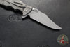 Hinderer Eklipse 3.5"- Bowie Edge- Working Finish Ti And Various G-10 Handles- Working Finish S45VN Blade