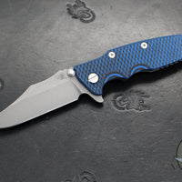 Hinderer Eklipse 3.5"- Bowie Edge- Working Finish Ti And Various G-10 Handles- Working Finish S45VN Blade