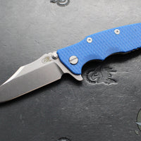 Hinderer Eklipse 3.5"- Bowie Edge- Working Finish Ti And Various G-10 Handles- Stonewash S45VN Blade