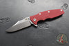 Hinderer Eklipse 3.5"- Bowie Edge- Working Finish Ti And Various G-10 Handles- Stonewash S45VN Blade