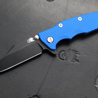 Hinderer Eklipse 3.5"- Bowie Blade- Battle Black Titanium And Various G-10 Handle- Battle Black Blade