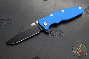 Hinderer Eklipse 3.5"- Bowie Blade- Battle Black Titanium And Various G-10 Handle- Battle Black Blade