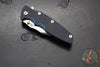 Hinderer Eklipse 3.5"- Bowie Edge- Battle Blue Ti And BlueBlack G-10 Handle- Stonewash S45VN Blade