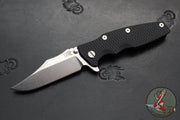 Hinderer Eklipse 3.5"- Bowie Edge- Battle Bronze Ti And Black G-10 Handle- Stonewash S45VN Blade