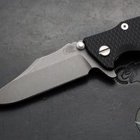 Hinderer Eklipse 3.5"- Bowie Edge- Battle Bronze Ti And Black G-10 Handle- Working Finish S45VN Blade