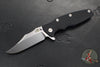 Hinderer Eklipse 3.5"- Bowie Edge- Stonewash Blue Finished Ti And Various G-10 Handles- Stonewash S45VN Blade