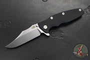 Hinderer Eklipse 3.5"- Bowie Edge- Stonewash Blue Finished Ti And Various G-10 Handles- Stonewash S45VN Blade