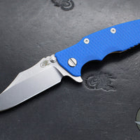 Hinderer Eklipse 3.5"- Bowie Edge- Stonewash Bronze Finished Ti And Various G-10 Handles- Stonewash S45VN Blade