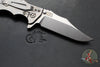 Hinderer Eklipse 3.5"- Bowie Edge- Stonewash Finished Ti And Black G-10 Handle- Stonewash S45VN Blade