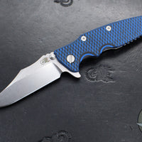 Hinderer Eklipse 3.5"- Bowie Edge- Stonewash Finished Ti And Various G-10 Handles- Stonewash S45VN Blade