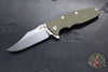 Hinderer Eklipse 3.5"- Bowie Edge- Stonewash Finished Ti And Various G-10 Handles- Stonewash S45VN Blade