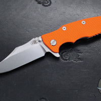 Hinderer Eklipse 3.5"- Bowie Edge- Stonewash Finished Ti And Various G-10 Handles- Stonewash S45VN Blade