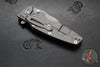 Hinderer Eklipse 3.5"- Bowie Edge- Working Finish Ti And BlueBlack G-10 Handle- Working Finish S45VN Blade