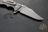 Hinderer Eklipse 3.5"- Bowie Edge- Working Finish Ti And FDE G-10 Handle- Working Finish S45VN Blade