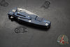 Hinderer Eklipse 3.5"- Harpoon Spanto- Battle Blue Finished Titanium And Red G-10- Working Finish S45VN Steel Blade