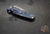 Hinderer Eklipse 3.5"- Harpoon Spanto- Battle Blue Finished Titanium And Translucent Green G-10- Working Finish S45VN Steel Blade