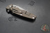 Hinderer Eklipse 3.5"- Harpoon Spanto- Battle Bronze Finished Titanium And Blue G-10- Working Finish S45VN Steel Blade