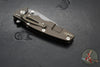 Hinderer Eklipse 3.5"- Harpoon Spanto- Battle Bronze Finished Titanium And Red G-10- Working Finish S45VN Steel Blade