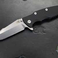 Hinderer Eklipse 3.5"- Harpoon Spanto- Stonewash Blue Titanium And Various G-10 Scales- Stonewash S45VN Steel Blade