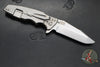 Hinderer Eklipse 3.5"- Harpoon Spanto- Stonewash Finished Titanium And Coyote G-10- Stonewash S45VN Steel Blade