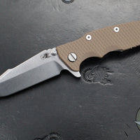 Hinderer Eklipse 3.5"- Harpoon Spanto- Stonewash Titanium And Various G-10 Scales- Stonewash S45VN Steel Blade