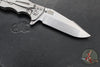 Hinderer Eklipse 3.5"- Harpoon Spanto- Stonewash Titanium And Various G-10 Scales- Stonewash S45VN Steel Blade