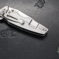 Hinderer Eklipse 3.5"- Harpoon Spanto- Stonewash Titanium And Various G-10 Scales- Stonewash S45VN Steel Blade