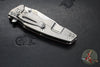 Hinderer Eklipse 3.5"- Harpoon Spanto- Stonewash Finished Titanium And Red G-10- Stonewash S45VN Steel Blade