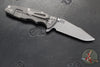 Hinderer Eklipse 3.5"- Harpoon Spanto- Working Finish Titanium And Various G-10 Scales- Working Finish S45VN Steel Blade