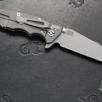 Hinderer Eklipse 3.5"- Harpoon Spanto- Working Finish Titanium And Various G-10 Scales- Working Finish S45VN Steel Blade