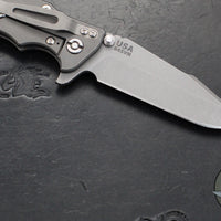 Hinderer Eklipse 3.5"- Harpoon Spanto- Working Finish Titanium And Various G-10 Scales- Working Finish S45VN Steel Blade