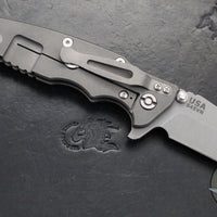 Hinderer Eklipse 3.5"- Harpoon Spanto- Working Finish Titanium And Various G-10 Scales- Working Finish S45VN Steel Blade