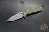 Hinderer Eklipse 3.5"- Harpoon Spanto- Working Finish Titanium And Various G-10 Scales- Working Finish S45VN Steel Blade