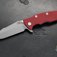 Hinderer Eklipse 3.5"- Harpoon Spanto- Working Finish Titanium And Various G-10 Scales- Working Finish S45VN Steel Blade