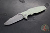 Hinderer Eklipse 3.5"- Harpoon Spanto- Working Finish Titanium And Various G-10 Scales- Working Finish S45VN Steel Blade