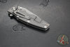 Hinderer Eklipse 3.5"- Harpoon Spanto- Working Finish Titanium And Translucent Green G-10- Working Finish S45VN Steel Blade