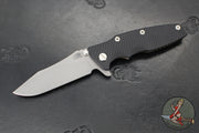 Hinderer Eklipse 3.5"- Skinny Slicer Edge- Hollow Grind- Battle Bronze Titanium and Various G-10 Scales- Working Finish Magnacut Blade