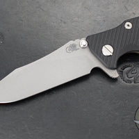 Hinderer Eklipse 3.5"- Skinny Slicer Edge- Hollow Grind- Battle Bronze Titanium and Various G-10 Scales- Working Finish Magnacut Blade