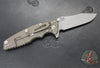 Hinderer Eklipse 3.5"- Skinny Slicer Edge- Hollow Grind- Battle Bronze Titanium and Various G-10 Scales- Working Finish Magnacut Blade