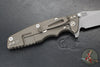 Hinderer Eklipse 3.5"- Skinny Slicer Edge- Hollow Grind- Battle Bronze Titanium and Various G-10 Scales- Working Finish Magnacut Blade