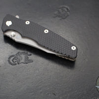 Hinderer Eklipse 3.5"- Skinny Slicer Edge- Hollow Grind- Battle Bronze Titanium and Various G-10 Scales- Working Finish Magnacut Blade