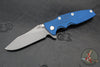 Hinderer Eklipse 3.5"- Slicer Edge- Hollow Grind- Battle Bronze Titanium and Various G-10 Scales- Working Finish S45VN Blade